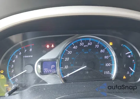 2011 Toyota Sienna Xle из США, поврежденный, VIN 5TDDK3DC3BS007445